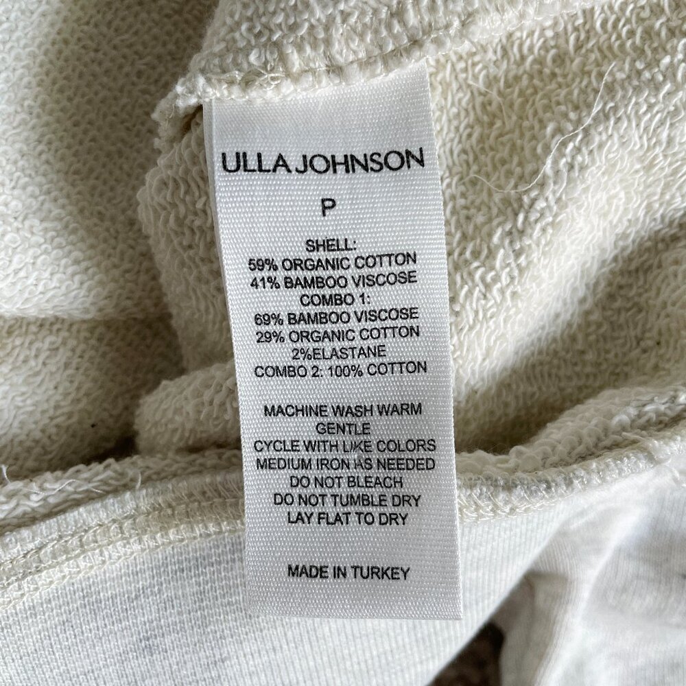 Ulla Johnson Ainsley Cream Pullover Sweatshirt Size P XS - Picture 5 of 8